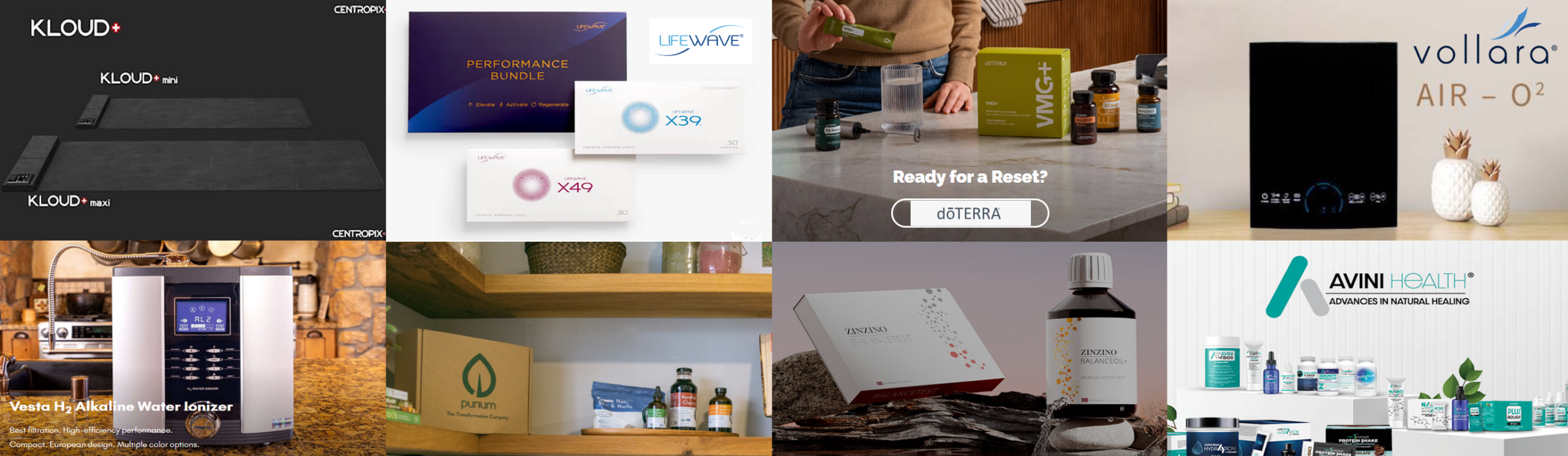 Dr Plocher Home Page Products Grid